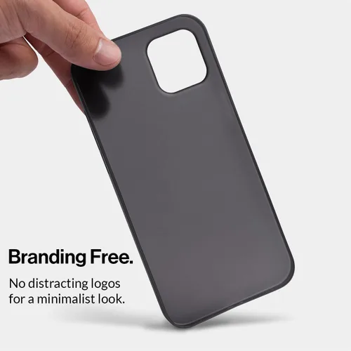 Miniatura 4 de totallee Funda delgada para iPhone 15 Plus, la más delgada, minimalista, para Apple iPhone 15 Plus (2023) (negro escarchado)