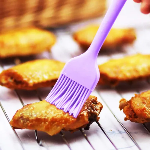 Miniatura 3 de Juego de 6 espátulas de silicona resistentes al calor, juego de espátulas de goma para utensilios de cocina antiadherentes, utensilios de cocina