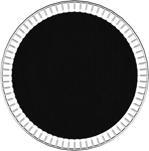 Miniatura 8 de GYMAX Tapete para cama elástica, 8 pies/10 pies/12 pies/14 pies/15 pies/16 pies, tapete de repuesto para trampolín con anillos en V