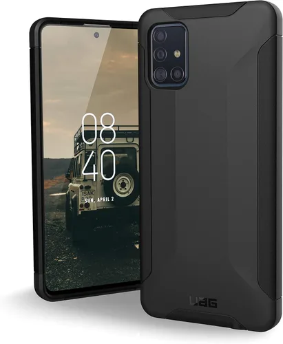 Miniatura 8 de URBAN ARMOR GEAR UAG - Funda protectora para Samsung Galaxy A11 Scout [negra] resistente y ligera, de grado militar, probada contra caídas