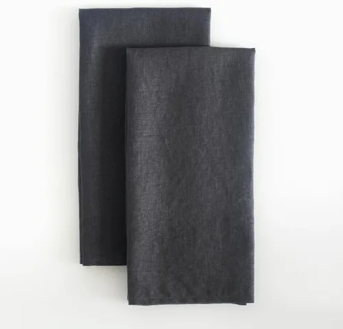 Miniatura 6 de Paños de cocina de 100% lino de lino puro - 20x27 pulgadas - Lino lavado en piedra - Extra suave y secado rápido para paños de té, paños de cocina