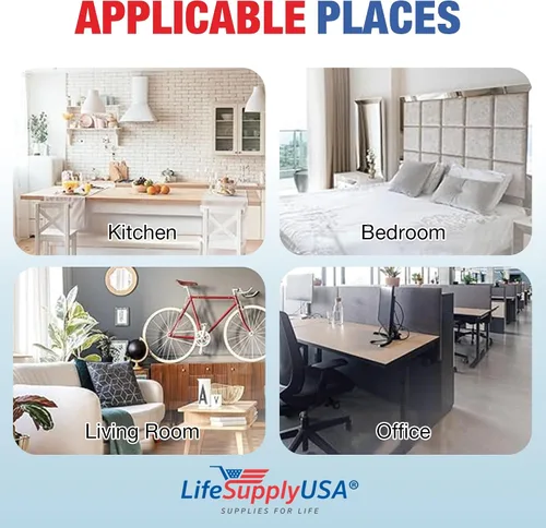 Miniatura 5 de 62500 Filtro HEPA de repuesto compatible con purificador de aire Sears Kenmore 83236, 83256 de LifeSupplyUSA