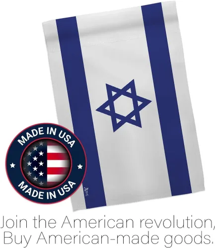 Miniatura 7 de Bandera de Israel Bandera de Israel Decoración de la Habitación Pequeña Decoración de la Tumba Interior Banner de Patio Exterior Casa Colgante