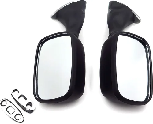 Miniatura 4 de MT305-BK - Espejos de repuesto OEM compatibles con Suzuki Gsxr600 750 1000 00-03 1300 R Hayabusa 1999-2020 negro