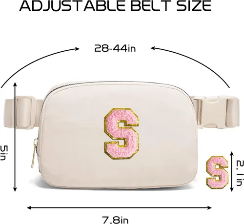 Miniatura 3 de Riñonera Gitus, Beige, Pequeña, Small