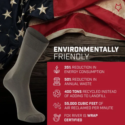 Miniatura 6 de Calcetines altos ultraligeros para actividades en el exterior con tecnología Wick Dry de la marca Fox River