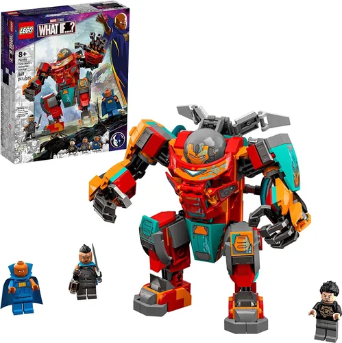 Miniatura 2 de LEGO Marvel Tony Stark's Sakaarian Iron Man 76194 Kit de construcción; gran regalo para jóvenes superhéroes mayores de 8 años; nuevo 2021