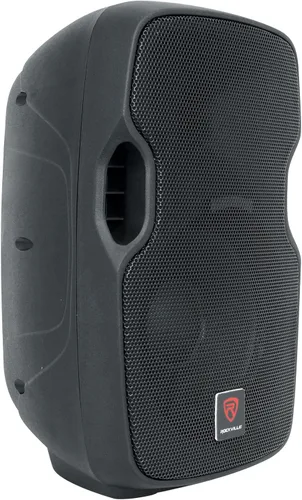 Miniatura 2 de Rockville BPA10 - Altavoz PA DJ Amplificado de 10 pulgadas y 400 W Pico con Bluetooth, reproductor USB/SD, radio FM, entradas XLR/RCA/1/4"/Aux