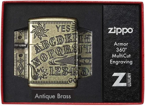 Miniatura 7 de Encendedores Zippo Armor Deep Carve Latón