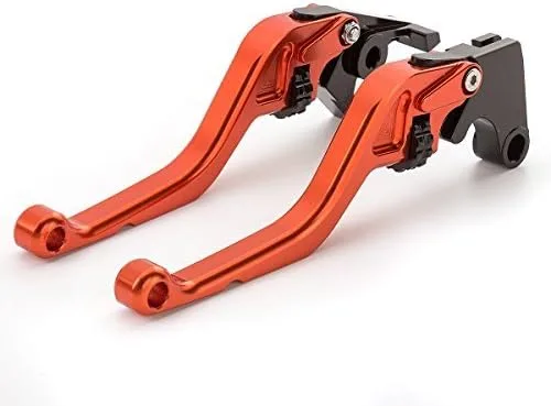 Miniatura 13 de FXCNC Palancas de embrague de freno de motocicleta compatibles con TTR125L/LE/LW 00-16, YFM700 Raptor 700R 00-06, Raptor YFM660 01-05, XT660/R/X