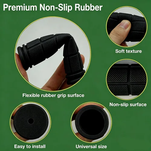 Miniatura 3 de 2 pares de empuñaduras para manillar de bicicleta para bicicletas
