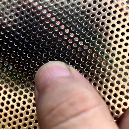 Miniatura 3 de Hojas de Metal Perforadas - Hojas Expandidas y Perforadas - Hoja de Acero Inoxidable Perforada - 20GA Agujero de 0.06 Pulgadas (aprox. 1.5mm) 11.8