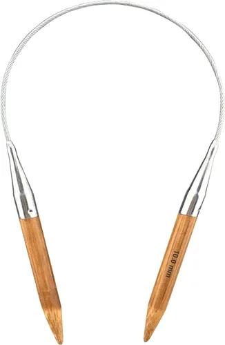 Miniatura 11 de Mdoker Aguja de tejer circular de bambú tamaño 4 24 pulgadas agujas de tejer circulares para tejer a mano DIY y cualquier proyecto de hilo de tejido