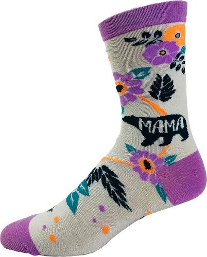 Miniatura 3 de Crazy Dog T-Shirts Calcetines para mujer con divertidos gráficos lindos para mujer