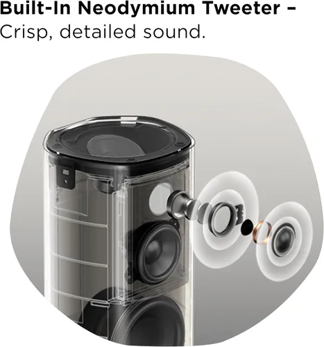 Miniatura 9 de TCL Z100 Altavoz inalámbrico de cine en casa con tecnología Dolby Atmos FlexConnect con transmisión de música Bluetooth, potencia de salida de 170
