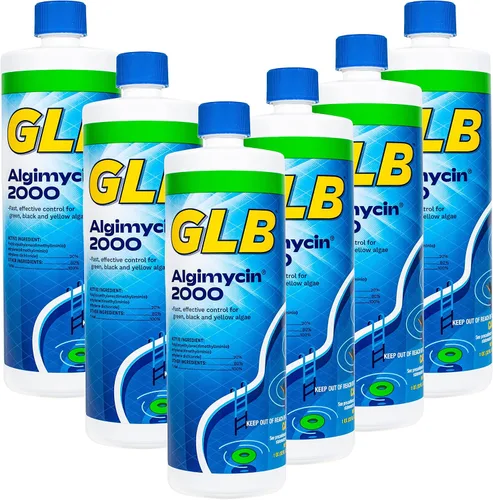 Miniatura 4 de GLB 71104A-02 Algimicina 2000 Algicida para piscinas, 1 cuarto de galón, paquete de 2