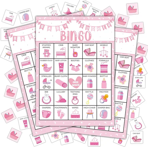 Miniatura 5 de Juego de fiesta pirata - Tarjetas de bingo para adultos, 24 jugadores