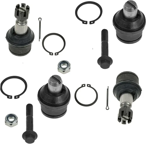 Miniatura 157 de TRQ Juego de juntas esféricas delanteras superior e inferior para lado del conductor y del pasajero Compatible con Acura TL 2009-2014 Acura TSX