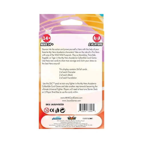 Miniatura 3 de My Hero Academia - Juego de cartas coleccionables de la serie 3 Wild Wild Pussycats Juego de cartas coleccionables para adultos y adolescentes, a