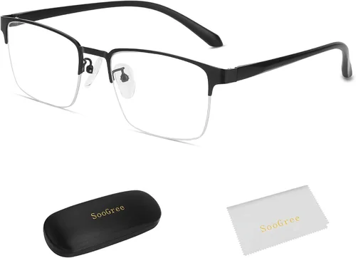 Miniatura 8 de SooGree Blue Light Blocking Multifocus Progressive Reading Glasses Bifocal Far and Near Dual Purpose for Men Reading Glasses