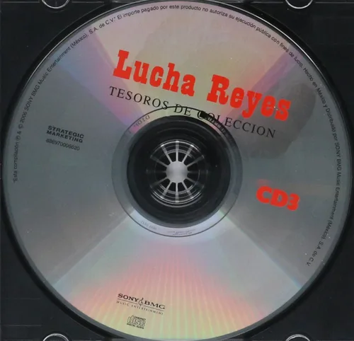 Miniatura 5 de Lucha Reyes " Tesoros Mexicanos" 3 Cd's Gran Coleccion De Musica Mexicana