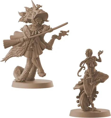 Miniatura 4 de Massive Darkness 2 Monjes y Nigromantes vs The Paragon Heroes and Monsters Expansion Juego de estrategia cooperativa para adultos y adolescentes