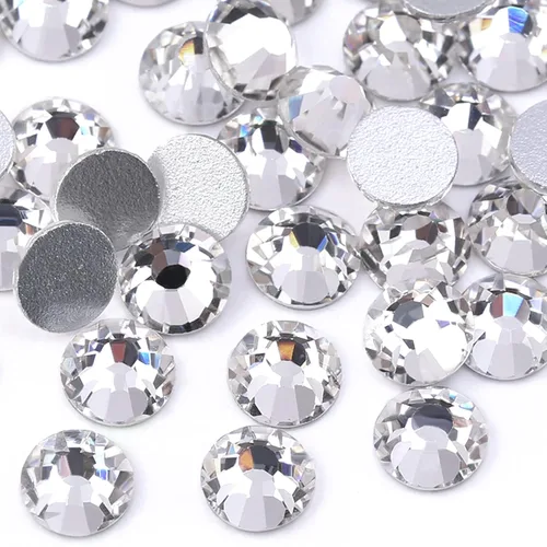 Miniatura 22 de Dowarm 1440 diamantes de imitación SS4 con parte trasera plana, diamantes de imitación de cristal con parte trasera plana de 0.069 pulgadas