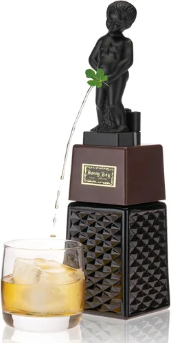 True Bonny Boy Dispensador de Licor, Dispensador de Bebidas Novedoso para Whiskey, Bourbon, Vodka, Ginebra y Licores, Accesorios Divertidos para