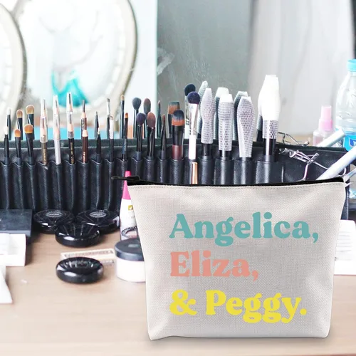 Miniatura 7 de POFULL Regalo para amantes del teatro musical, regalo para hermanas musicales, mercancía para fanáticos del teatro, bolsa de cosméticos de trabajo