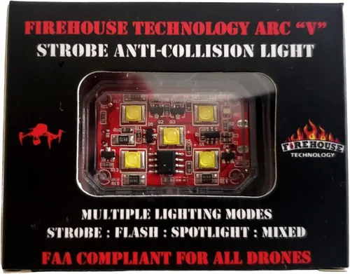 Miniatura 4 de Firehouse Technology Drone Strobe 4 Light Kit de navegación - 2- Blanco, 1- Rojo, 1-Verde Cumple con la FAA y probado 3.5 SM
