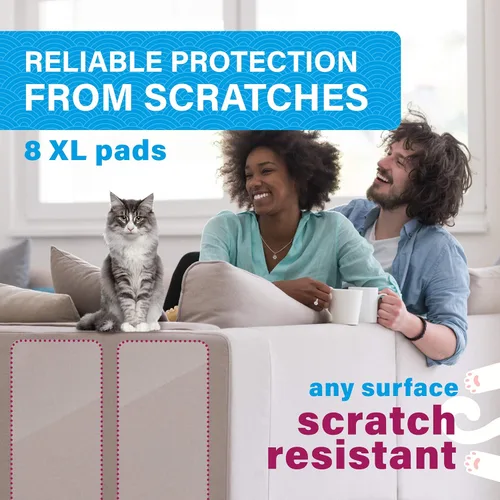 Miniatura 4 de Protector de muebles antiarañazos para gatos, protector de arañazos de sofá contra gatos, protección de muebles contra arañazos de gatos (10XL)