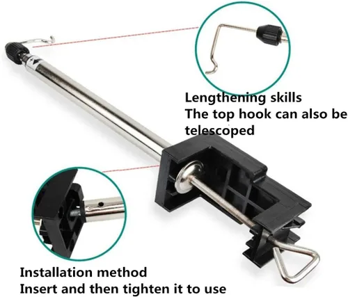Miniatura 3 de Soporte para amoladora rotativa Abrazadera en el eje Felxible Grinder Holder Stand Hanger Multitools con abrazadera de soporte Multi herramienta