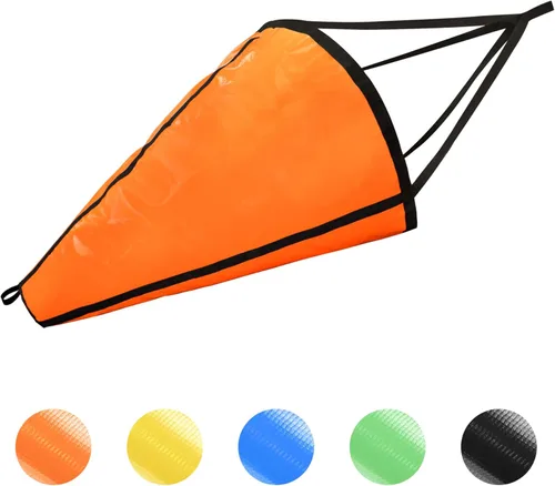 Miniatura 24 de BLUEWING Sea Anchor - Calcetines de pesca para barco de pesca 840D, nailon 32, 42, 53, 62, 72, 84 pulgadas, paracaídas, anclaje de deriva para barco
