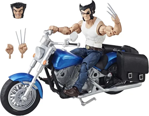 Miniatura 2 de Marvel Legends Series Wolverine de 6 pulgadas y Motocicleta