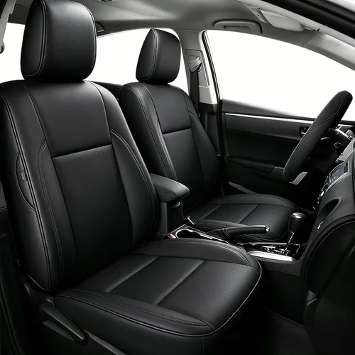 Miniatura 38 de AOMSAZTO Funda de asiento de coche para Mazda 3 2019 2020 2021 2022 2023 2024 2025 2026 – Juego completo de fundas de asiento de piel sintética