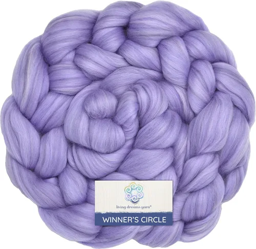 Miniatura 12 de Winner's Circle - Fibra merino superfina para hilar y fieltro. Mezcla superior peinada súper suave en impresionantes mezclas de colores, especias