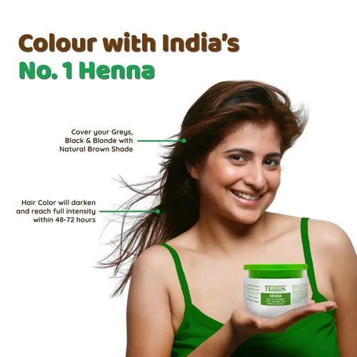 Miniatura 5 de Habibs - Henna Mehndi en polvo natural enriquecido con Bhringraj, Amla, Brahmi, Jatamansi para teñir el cabello natural, 7.05 oz, paquete de 1