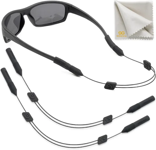 Soporte de correa de cadena para gafas de ojos, correa para gafas de sol sin cola para hombres, correa para gafas