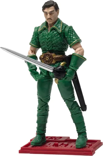 Miniatura 8 de Boss Fight Studio Hero H.A.C.K.S. Flash Gordon Ming The Merciless Comic Book figura de acción, figura coleccionable altamente articulada