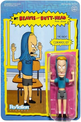 Miniatura 2 de Super7 Beavis and Butt-Head The Great Cornholio - Figura de acción de Beavis y Butt-Head de 5 pulgadas, coleccionables clásicos de TV y juguetes