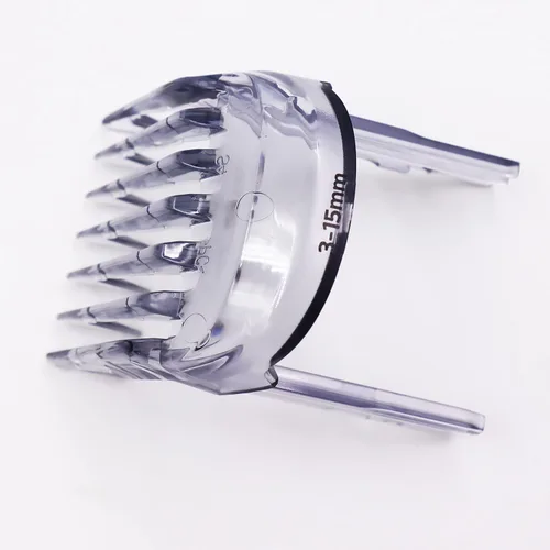 Miniatura 4 de Peine de plástico para cortapelos HC5610 HC5612 HC5630 HC5632 HC5690 HC5691 HC7650 0.118-0.591 in compatible con Philips, 0.118-0.591 in Razor Hair