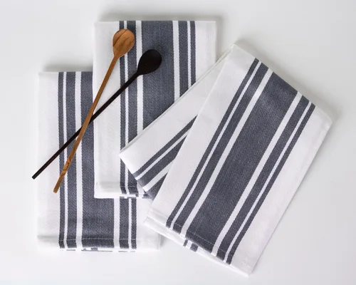 Miniatura 29 de Juego de Toallas de Cocina – Paquete de 3 (20 x 30 pulgadas) Extra Grandes de Algodón Premium para Cocina – Absorbentes – 100% Algodón – con Lazo