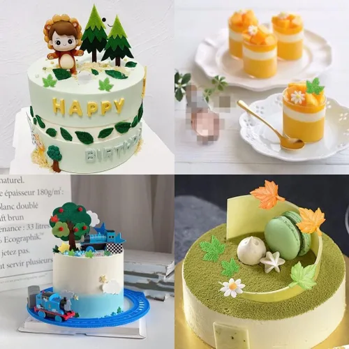 Miniatura 3 de Molde de hojas de silicona para fondant, molde de hojas de árbol para decoración de pasteles, molde de caramelo de hojas de arce, decoración