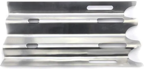 Miniatura 4 de Hisencn Paquete de 3 piezas de repuesto de placa de calor inoxidable para quemador de barbacoa, deflector de llama, piezas de repuesto para Vermont