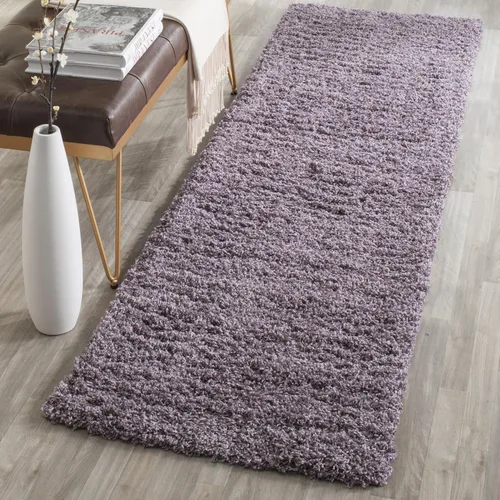 Miniatura 6 de SAFAVIEH Laguna Shag Collection - Alfombra decorativa, 2 pies 3 pulgadas x 4 pies, color beige, diseño sólido, no desprende pelusa y de fácil