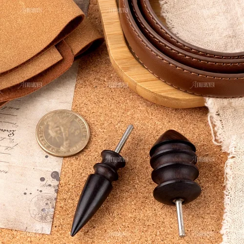 Miniatura 3 de AUEAR, Paquete de 2 brocas de cuero para bruñido rotativo, puntas de pulido de poliuretano, bordes limpios de proyectos de manualidades Estilo A
