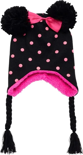 Miniatura 3 de Disney Juego de guantes de nieve aislados para niñas Minnie Mouse o Frozen Winter Hat bufanda y manoplas o guantes niño pequeño