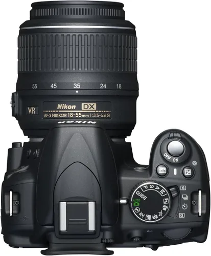 Miniatura 10 de Nikon D3100 14.2MP DX-Format Digital SLR Kit con 0.709-2.165 in f/3.5-5.6 VR Lens - (negro) [Versión internacional]