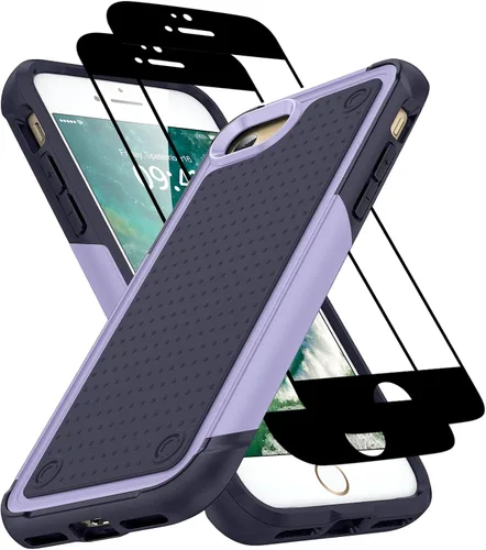 Miniatura 294 de Jeylly Funda para iPhone SE/Funda para iPhone 5S, Exterior de Plástico Duro que Absorbe Golpes + Interior de Silicona de Goma Defensor contra