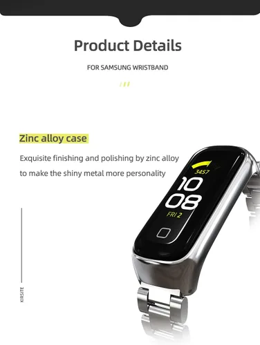 Miniatura 4 de Correa compatible con Samsung Galaxy Fit 2 SM-R220 Bandas para mujeres y hombres, correas deportivas de repuesto para Samsung Galaxy Fit2